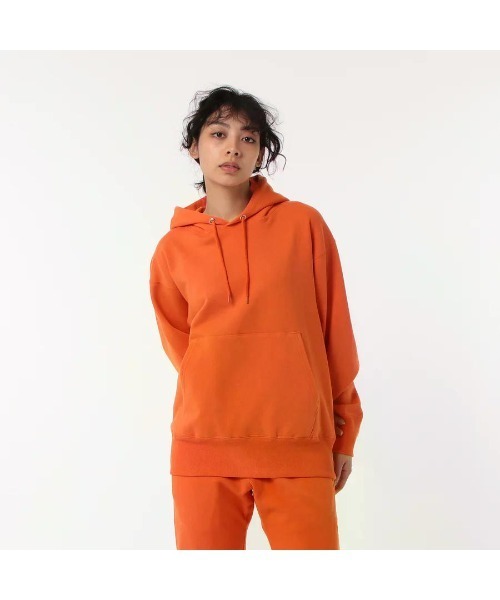 Beyond Basics(ビヨンド ベーシックス)の「GOAT / PULLOVER HOODIE 13.5oz(パーカー・メンズ・ブラック/ホワイト/ダークグリーン/アッシュ/ヘザーグレー/サンドベージュ/ネイビー/プラム/オレンジ/イエロー・XS/S/M/L/XL)」の10枚目の写真