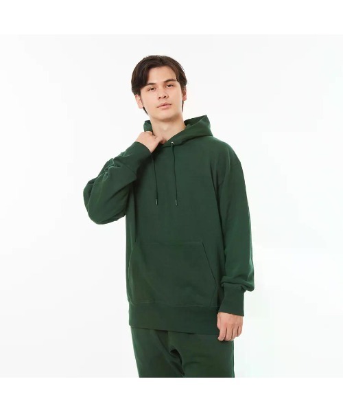 Beyond Basics(ビヨンド ベーシックス)の「GOAT / PULLOVER HOODIE 13.5oz(パーカー・メンズ・ブラック/ホワイト/ダークグリーン/アッシュ/ヘザーグレー/サンドベージュ/ネイビー/プラム/オレンジ/イエロー・XS/S/M/L/XL)」の6枚目の写真