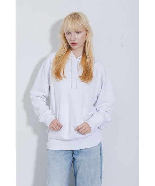 Beyond Basics(ビヨンド ベーシックス)の「GOAT / PULLOVER HOODIE 13.5oz(パーカー・メンズ・ブラック/ホワイト/ダークグリーン/アッシュ/ヘザーグレー/サンドベージュ/ネイビー/プラム/オレンジ/イエロー・XS/S/M/L/XL)」の11枚目の写真