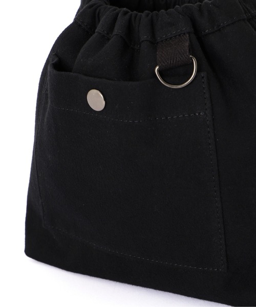 MHL.(エムエイチエル)の「DRY COTTON SUEDE(トートバッグ・レディース・ブラック・FREE)」の10枚目の写真