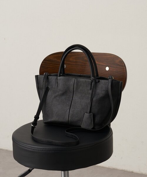 GALLARDAGALANTE(ガリャルダガランテ)の「【2.718】ボートトートMINI(トートバッグ・レディース・ブラック/ライトベージュ/ブルー・FREE)」の16枚目の写真