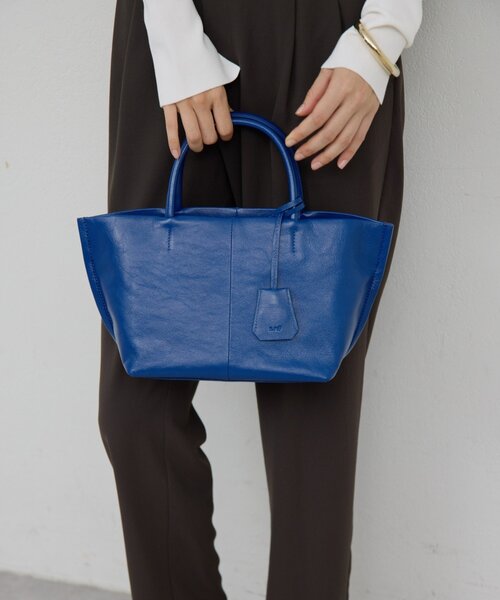 GALLARDAGALANTE(ガリャルダガランテ)の「【2.718】ボートトートMINI(トートバッグ・レディース・ブラック/ライトベージュ/ブルー・FREE)」の12枚目の写真