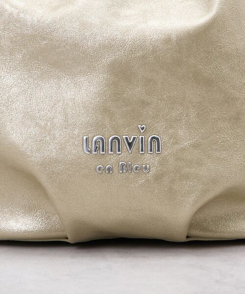 LANVIN en Bleu（ランバンオンブルー）の「メタリックハートショルダーバッグ（ショルダーバッグ・レディース・ゴールド/ブラック/シルバー・FREE）」の8枚目の写真