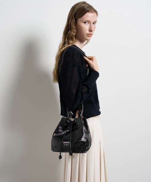 LANVIN en Bleu（ランバンオンブルー）の「メタリックハートショルダーバッグ（ショルダーバッグ・レディース・ゴールド/ブラック/シルバー・FREE）」の11枚目の写真