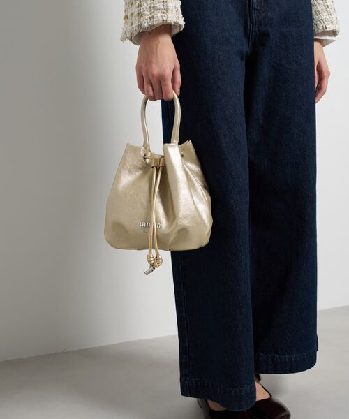 LANVIN en Bleu（ランバンオンブルー）の「メタリックハートショルダーバッグ（ショルダーバッグ・レディース・ゴールド/ブラック/シルバー・FREE）」の13枚目の写真