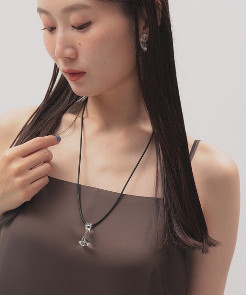 Demi-Luxe BEAMS(デミルクス ビームス)の「Lemme. / Bastet コード ネックレス(ネックレス・レディース・その他・ONE SIZE)」の2枚目の写真