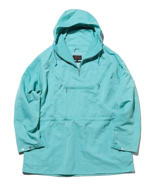 BEAMS PLUS（ビームスプラス）の「EURO Anorak Nylon Sateen（ブルゾン・メンズ・ロイヤルブルー/オフホワイト/オレンジ・X-LARGE/LARGE/MEDIUM/SMALL）」の18枚目の写真