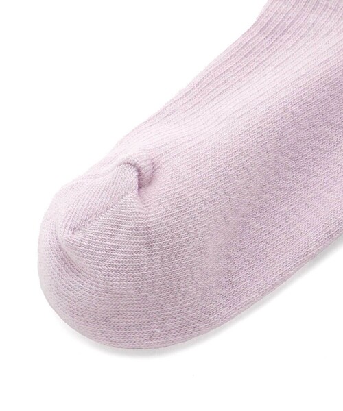 SLAP SLIP(スラップスリップ)の「折り返しレースリボンソックス(13~21cm)(ソックス/靴下・キッズ・パープル/ホワイト/ネイビー・M/S/XS)」の12枚目の写真