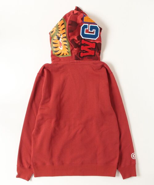 COLOR CAMO SHARK FULL ZIP DOUBLE HOODIE（パーカー）｜A BATHING APE