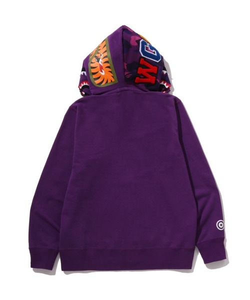 COLOR CAMO SHARK FULL ZIP DOUBLE HOODIE（パーカー）｜A BATHING APE
