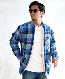 『CavariA/キャバリア』ビエラ裏ボア長袖シャツ