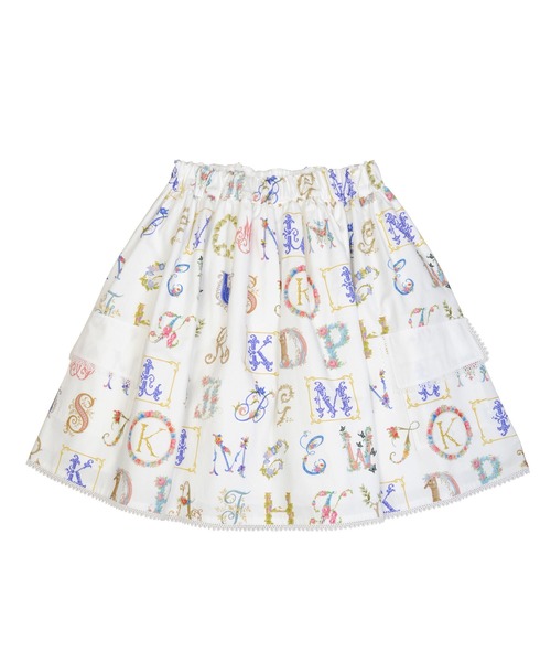 MILK（ミルク）の「Blooming イニシャル スカート（スカート・レディース・A/B・FREE）」の3枚目の写真