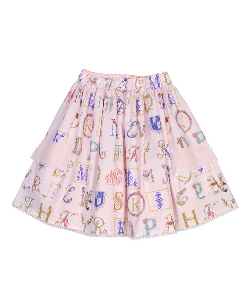 MILK（ミルク）の「Blooming イニシャル スカート（スカート・レディース・A/B・FREE）」の5枚目の写真