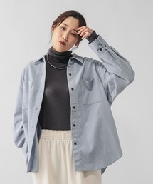 GLOBAL WORK | やわらかコーデュロイシャツ長袖/637933(シャツ/ブラウス)