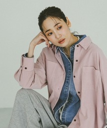 GLOBAL WORK | やわらかコーデュロイシャツ長袖/637933(シャツ/ブラウス)