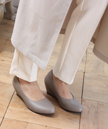 ALETTA-ｱﾚｯﾀ- 究極のプレーンパンプス -アーモンドトゥ4.5cmヒール-