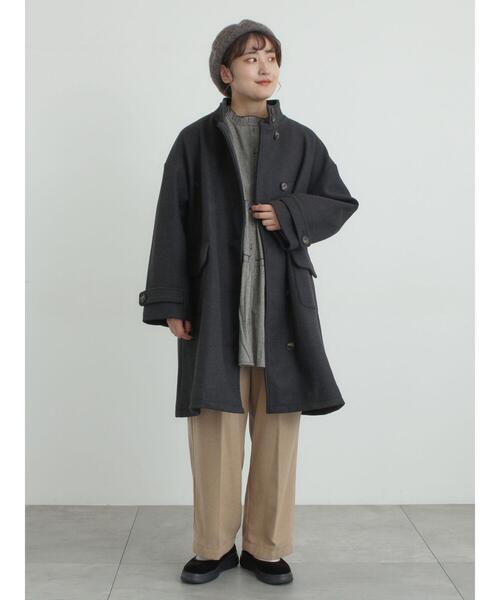 Samansa Mos2（サマンサ モスモス）の「柄アソートティアードフリルチュニック（シャツ/ブラウス・レディース・オフホワイト/ベージュ/ブラック/ピンク・F）」の21枚目の写真