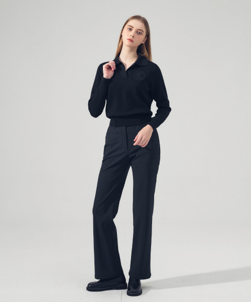 LORDLOAR(ロードロアル)の「シグニチャーカラー長袖ニットBLACK(ニット/セーター・レディース・その他・MEDIUM/SMALL/LARGE)」の3枚目の写真