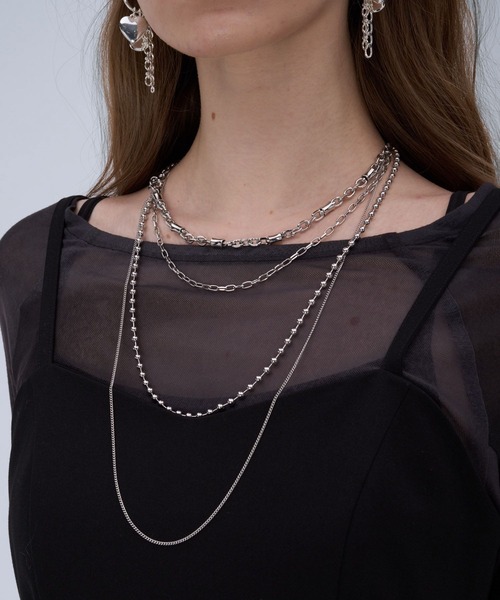 HARE（ハレ）の「2Pタレンネックレス(HARE)（ネックレス・レディース・シルバー/ゴールド・FREE）」の6枚目の写真