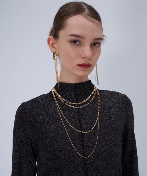 HARE（ハレ）の「2Pタレンネックレス(HARE)（ネックレス・レディース・シルバー/ゴールド・FREE）」の7枚目の写真