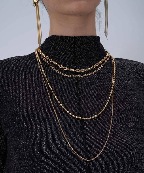 HARE（ハレ）の「2Pタレンネックレス(HARE)（ネックレス・レディース・シルバー/ゴールド・FREE）」の10枚目の写真