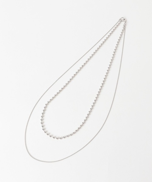 HARE（ハレ）の「2Pタレンネックレス(HARE)（ネックレス・レディース・シルバー/ゴールド・FREE）」の13枚目の写真