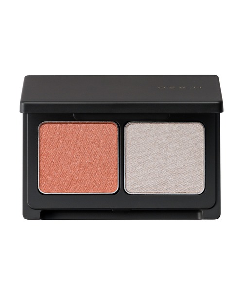 OSAJI（オサジ）の「オサジ ニュアンス アイシャドウ デュオ / 2026SPRING【数量限定】（アイシャドウ・レディース・EX04 Shisennosaki〈視線の先〉/EX03 Kakushitobira〈隠し扉〉・FREE）」の2枚目の写真