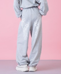 ANAP GiRL | エンジェル羽 ラメ スウェット パンツ 【別売りセットアップ】(その他パンツ)
