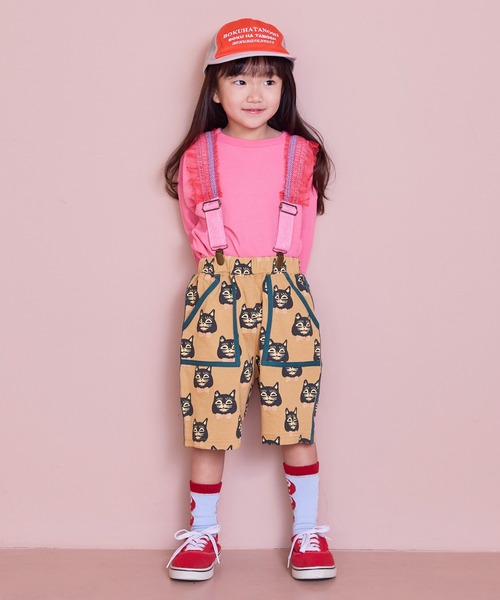 MARKEY'S(マーキーズ)の「ソウガラミニウラケショートパンツ(その他パンツ・キッズ・ホワイト系その他/グリーン系その他/ベージュ系その他/イエロー系その他・90/80/100/95/150/140/130/120/110)」の9枚目の写真