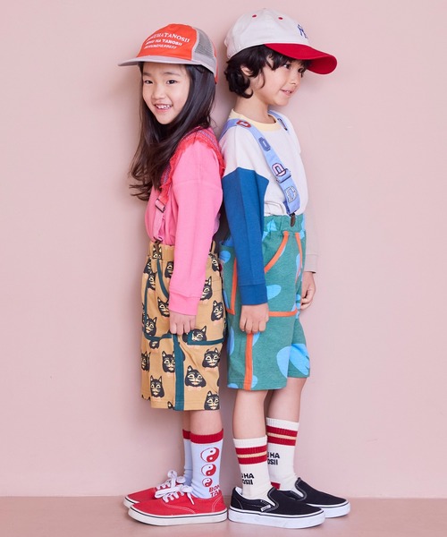 MARKEY'S(マーキーズ)の「ソウガラミニウラケショートパンツ(その他パンツ・キッズ・ホワイト系その他/グリーン系その他/ベージュ系その他/イエロー系その他・90/80/100/95/150/140/130/120/110)」の6枚目の写真