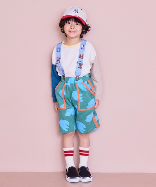 MARKEY'S(マーキーズ)の「ソウガラミニウラケショートパンツ(その他パンツ・キッズ・ホワイト系その他/グリーン系その他/ベージュ系その他/イエロー系その他・90/80/100/95/150/140/130/120/110)」の13枚目の写真