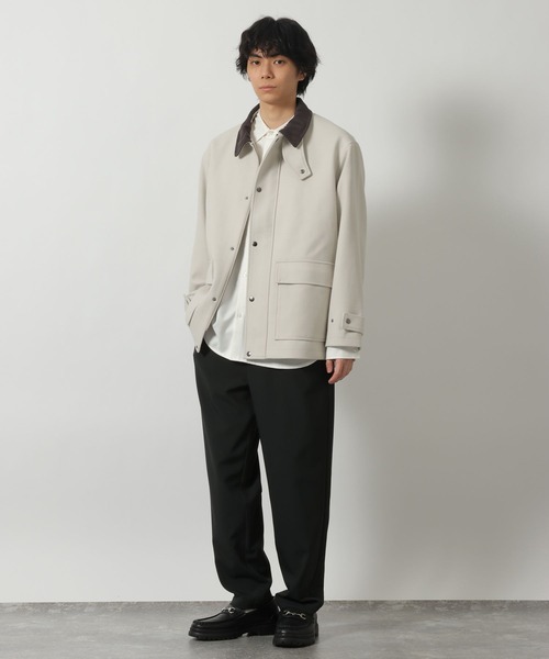 LAKOLE（ラコレ）の「【2点セット】ジャケットSETUP / 639775（テーラードジャケット・メンズ・グレー/グレイッシュベージュ/ブラック・LARGE/MEDIUM/SMALL）」の22枚目の写真