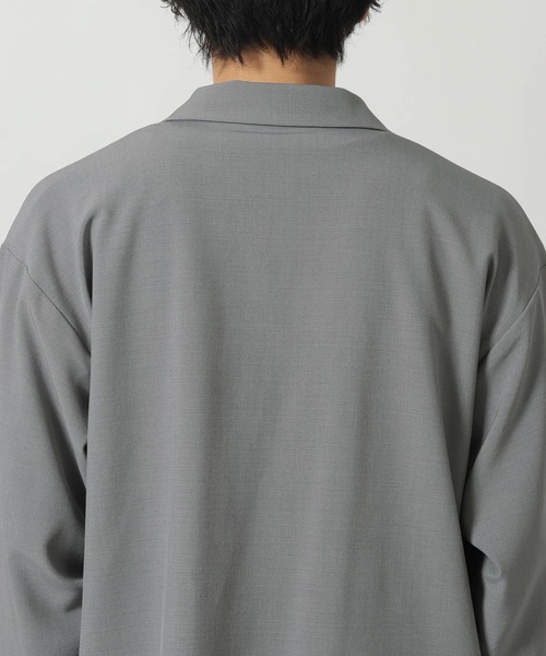 LAKOLE（ラコレ）の「【2点セット】ジャケットSETUP / 639775（テーラードジャケット・メンズ・グレー/グレイッシュベージュ/ブラック・LARGE/MEDIUM/SMALL）」の4枚目の写真