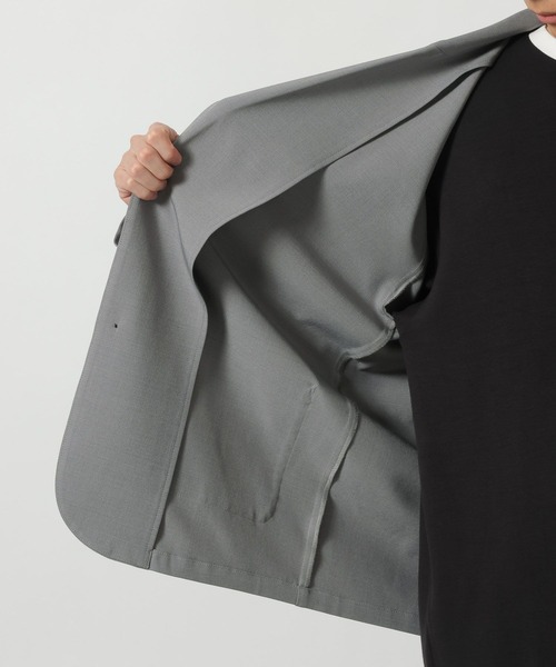 LAKOLE（ラコレ）の「【2点セット】ジャケットSETUP / 639775（テーラードジャケット・メンズ・グレー/グレイッシュベージュ/ブラック・LARGE/MEDIUM/SMALL）」の5枚目の写真