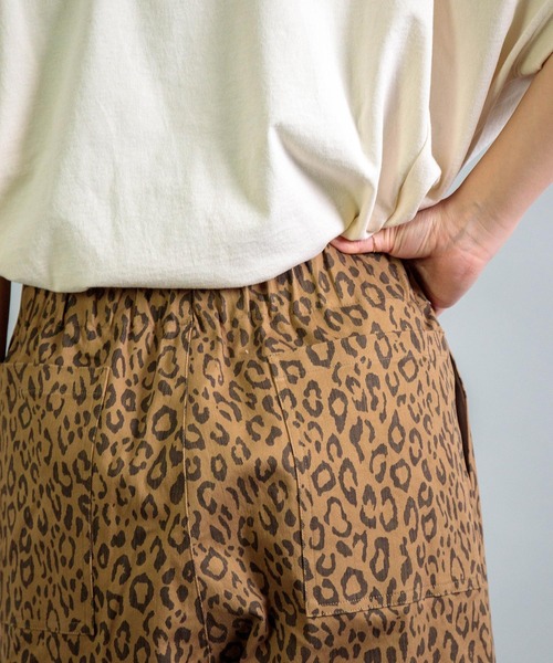 Yarmo] Leopard Twill Work Pants | Domingo（ドミンゴ）公式