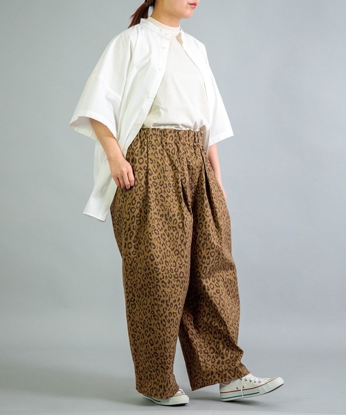 Yarmo] Leopard Twill Work Pants | Domingo（ドミンゴ）公式