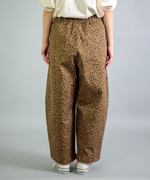 Yarmo] Leopard Twill Work Pants | Domingo（ドミンゴ）公式