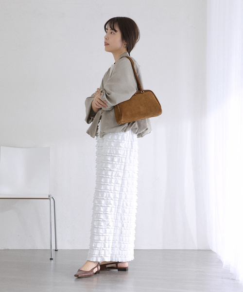 La TOTALITE（ラトータリテ）の「《追加》CHRISTIAN VILLA スエードショルダートートバッグ（トートバッグ・レディース・ブラウン・FREE）」の21枚目の写真