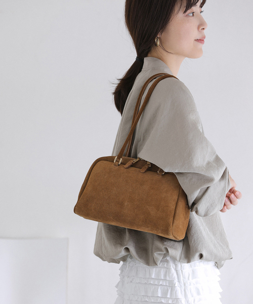 La TOTALITE（ラトータリテ）の「《追加》CHRISTIAN VILLA スエードショルダートートバッグ（トートバッグ・レディース・ブラウン・FREE）」の20枚目の写真