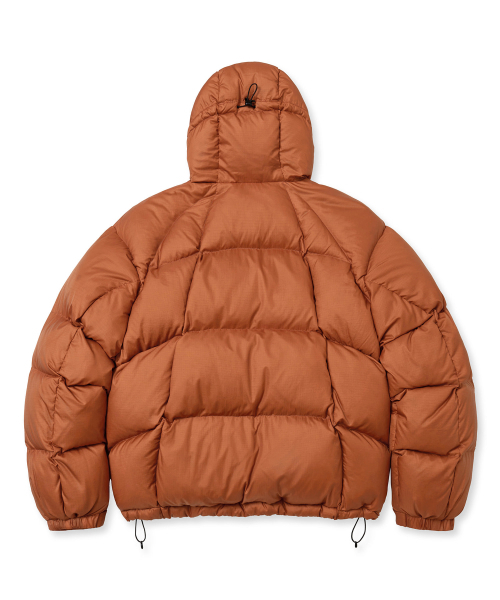 BROWNBREATH（ブラウンブレス）の「TAG PUFFER PADDING JUMPER - ORANGE（ダウンジャケット/コート・レディース・その他・M/L）」の2枚目の写真