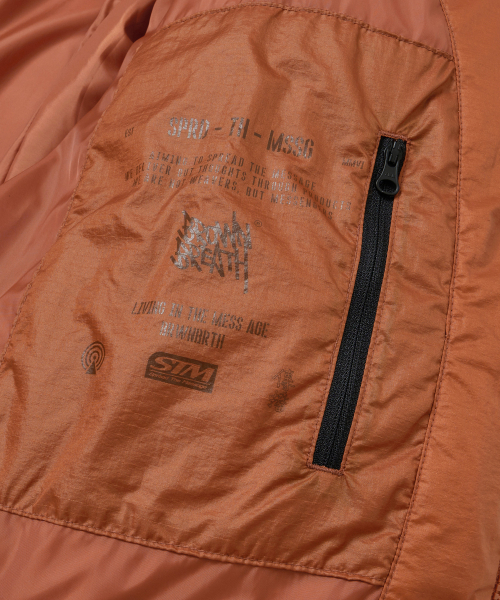 BROWNBREATH（ブラウンブレス）の「TAG PUFFER PADDING JUMPER - ORANGE（ダウンジャケット/コート・レディース・その他・M/L）」の9枚目の写真