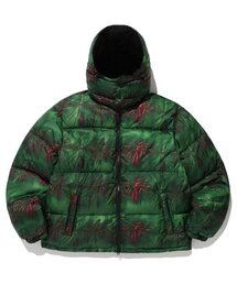 ISTKUNST（イストクンスト）の「HOODED DOWN PUFFER JACKET_GREEN(IK2DWMB900A)（ダウンジャケット/コート）」