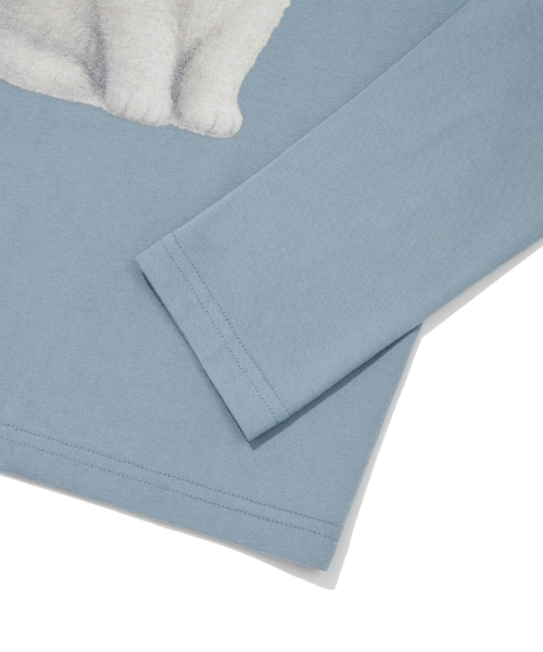 Retriever Club（レトリーバークラブ）の「CAT SLIM LONG SLEEVE [SKY BLUE]（Tシャツ/カットソー・レディース・その他・FREE）」の6枚目の写真
