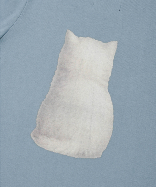 Retriever Club（レトリーバークラブ）の「CAT SLIM LONG SLEEVE [SKY BLUE]（Tシャツ/カットソー・レディース・その他・FREE）」の7枚目の写真