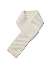RAMOLIN（ラモラン）の「Wool Knit Muffler Ivory（マフラー）」