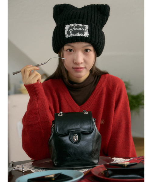 ANC CLASSIC MINI SHOULDER BAG_BLACK