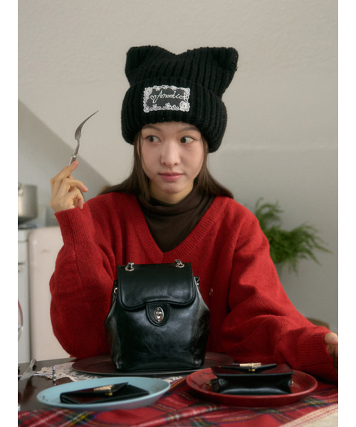 ANOETIC（アノエティック）の「ANC CLASSIC MINI SHOULDER BAG_BLACK（ショルダーバッグ・レディース・ブラック・FREE）」の2枚目の写真