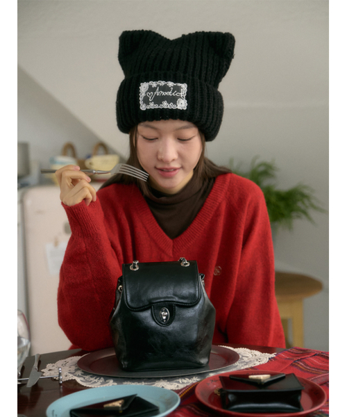 ANOETIC（アノエティック）の「ANC CLASSIC MINI SHOULDER BAG_BLACK（ショルダーバッグ・レディース・ブラック・FREE）」の3枚目の写真