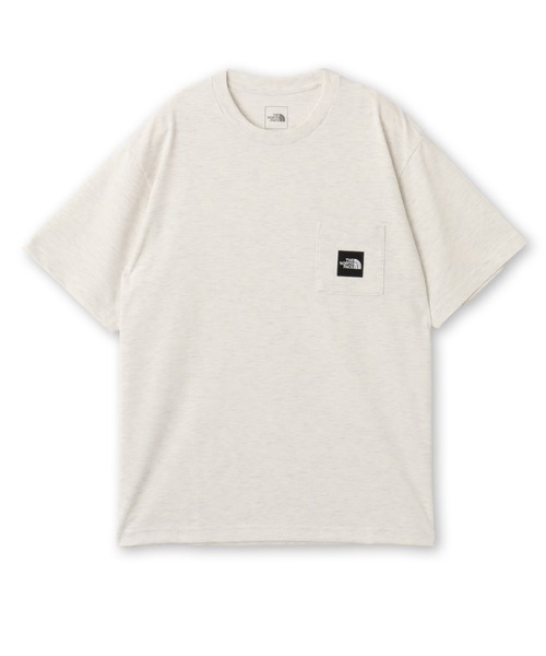 THE NORTH FACE(ザノースフェイス)の「THE NORTH FACE S/S Square Logo Pocket Tee / ザ ノース フェイス ショートスリーブ スクエア ロゴ ポケット ティー(Tシャツ/カットソー・メンズ・ホワイト系その他・L/M/XXL/XL/S)」の1枚目の写真
