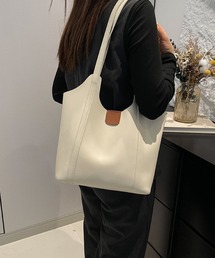 urbanfemine./合成皮革 ポーチ付き 軽量 ショルダー バッグ U7607